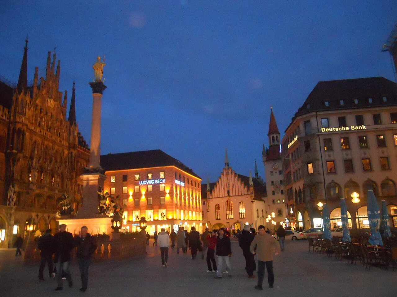 A city view of Munich