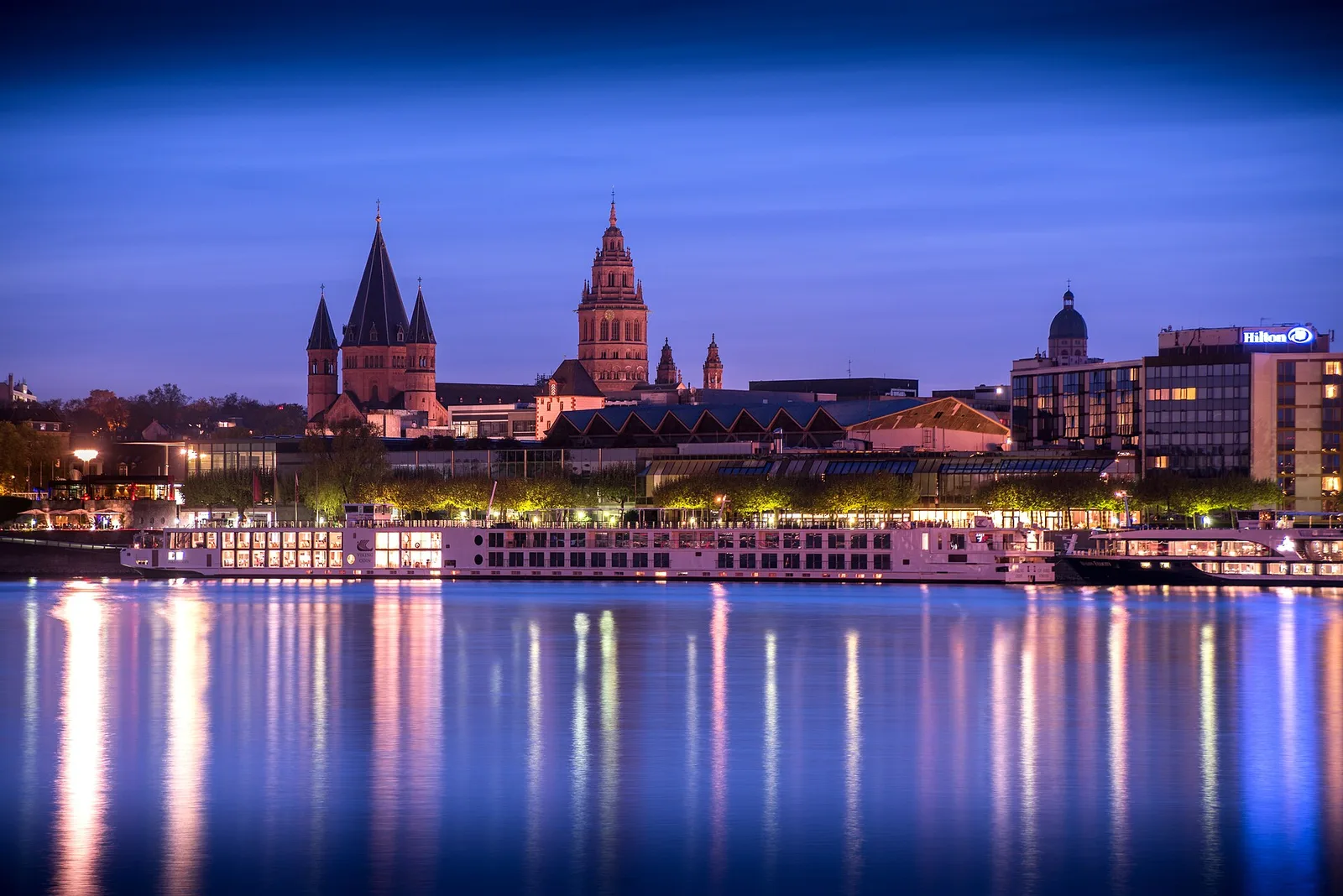Archival local architecture and scenery in Mainz, Germany, used as destination atmosphere