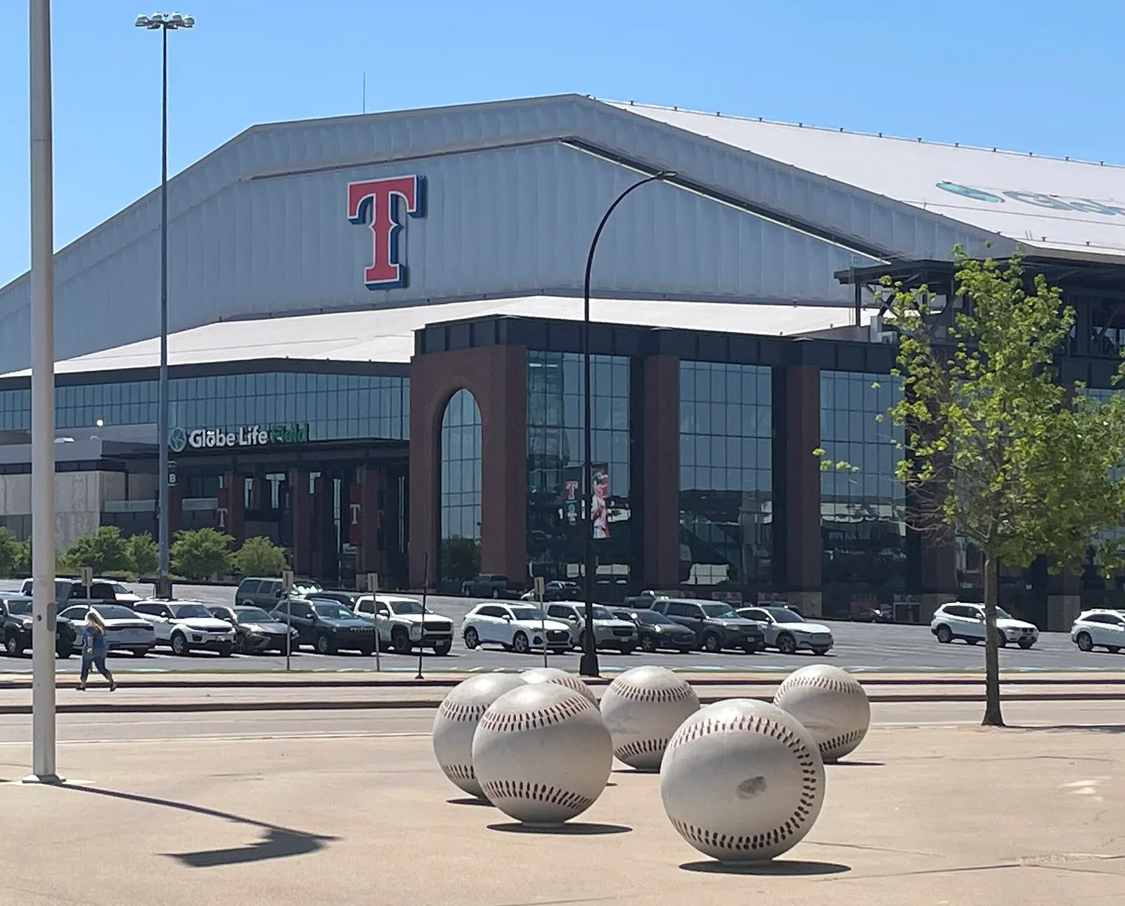 Archival exterior of Globe Life Field in Arlington, Texas