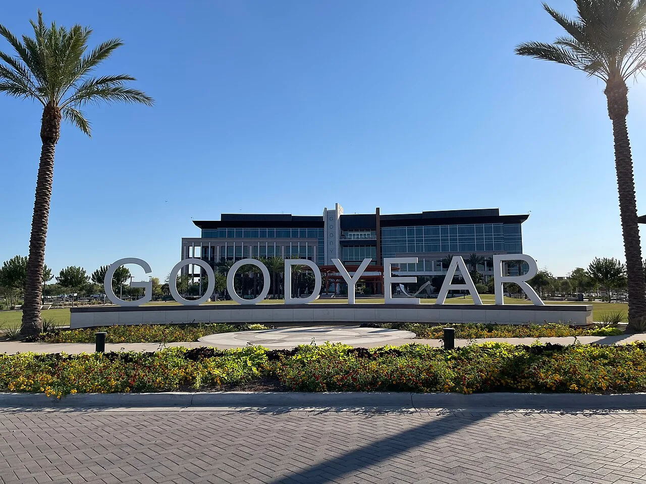 Archival view in Goodyear, USA: Goodyear City Hall 2023