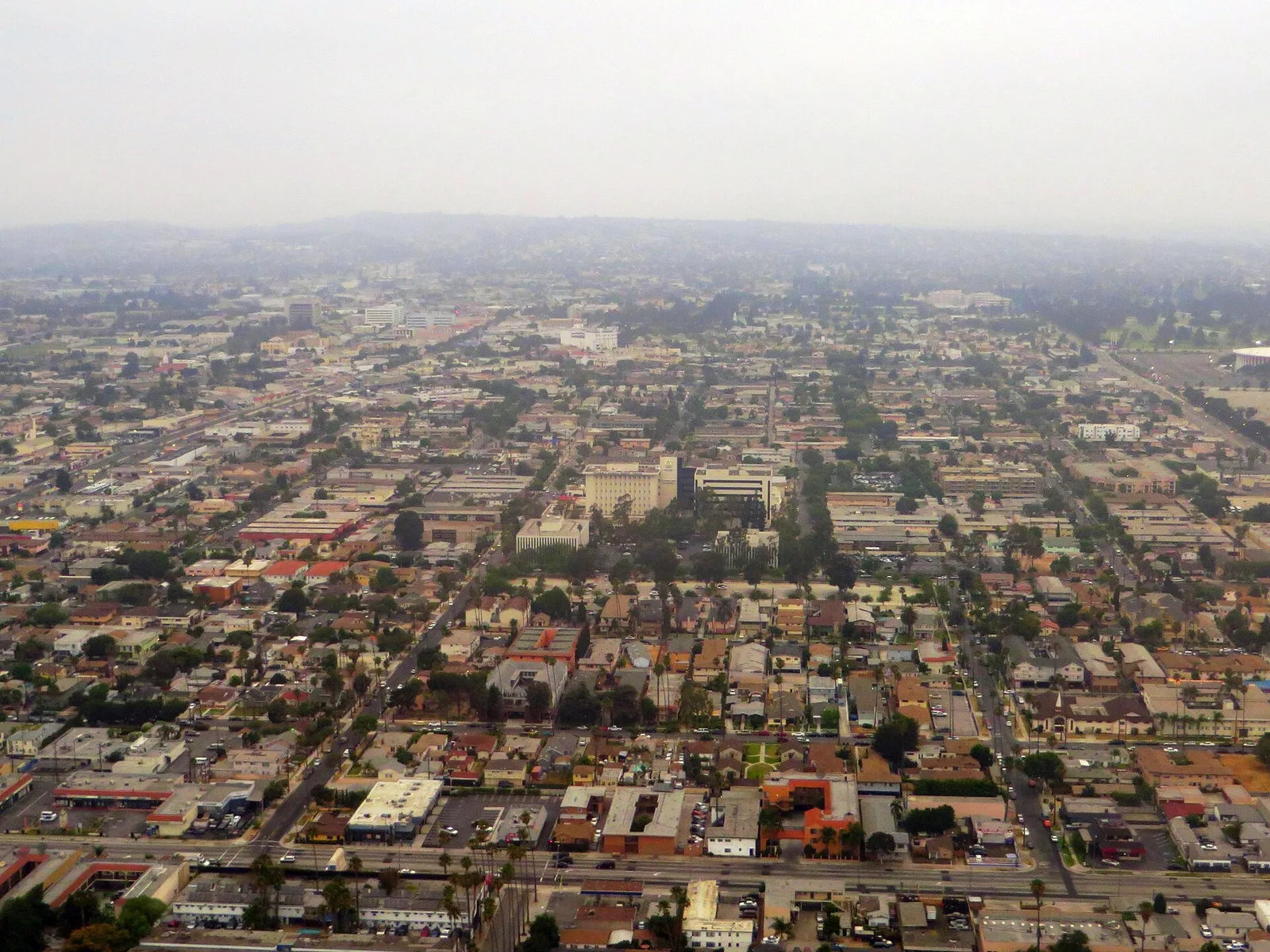 Archival local architecture and scenery in Inglewood, USA, used as destination atmosphere