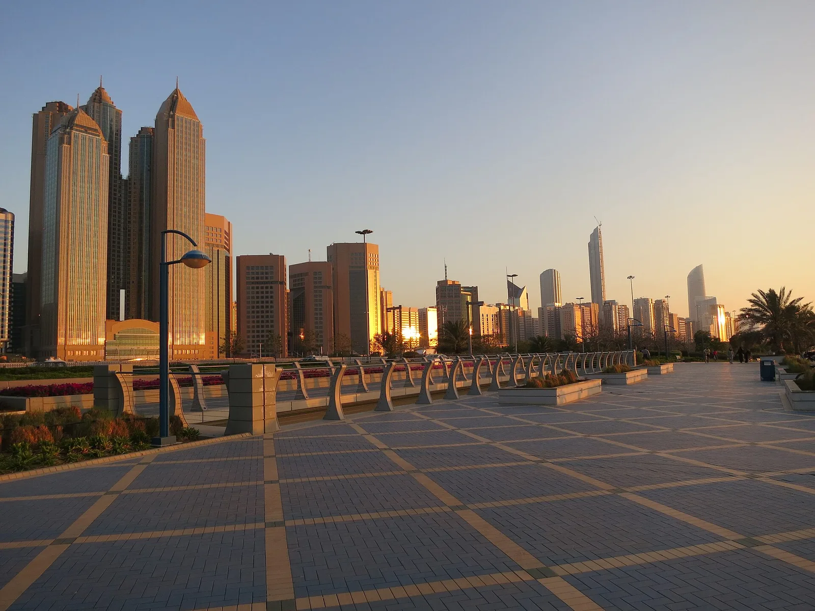 Abu Dhabi city view